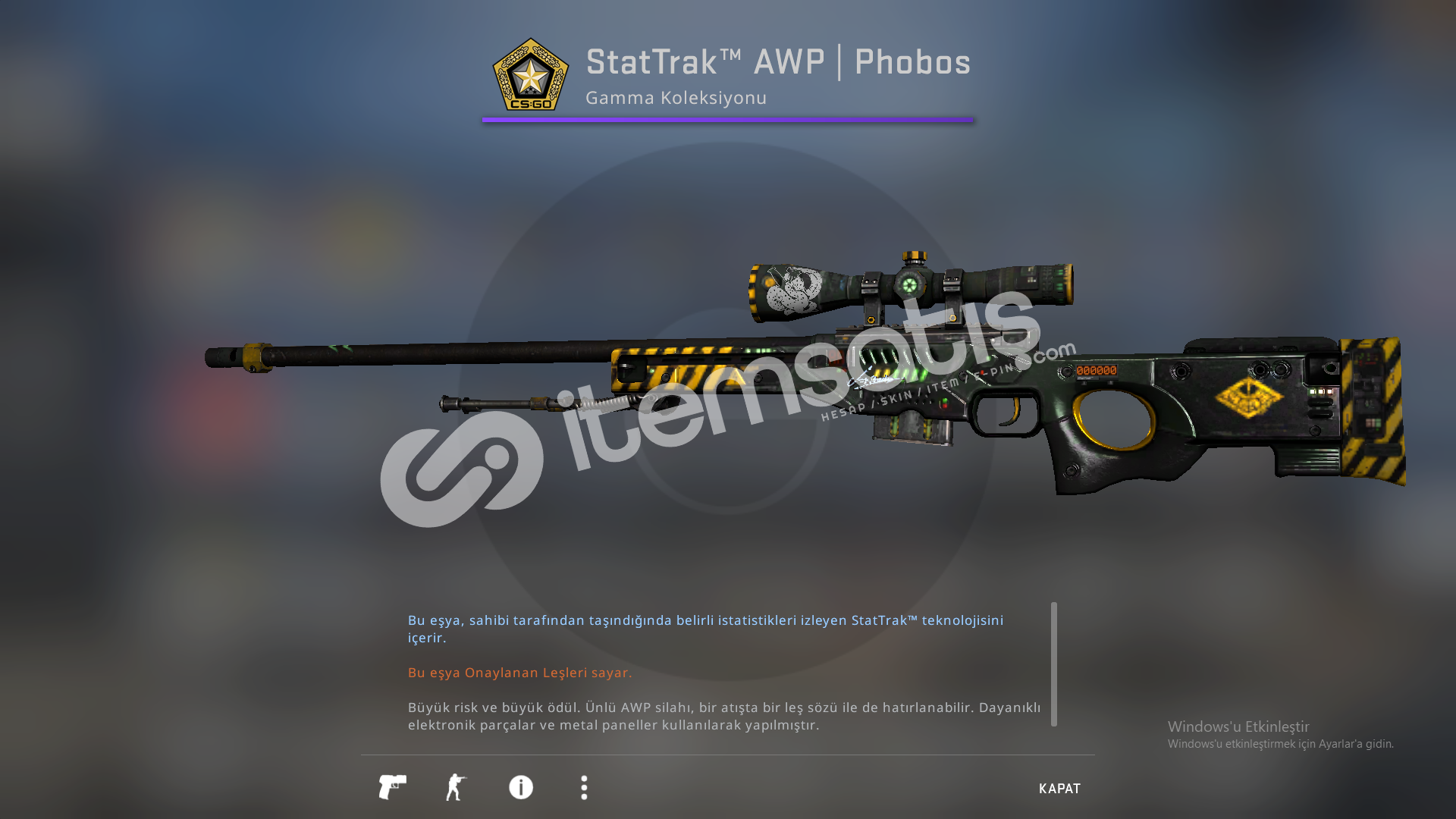 Stattrak tm awp phobos фото 4