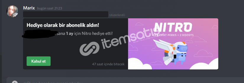 Не могу активировать discord nitro