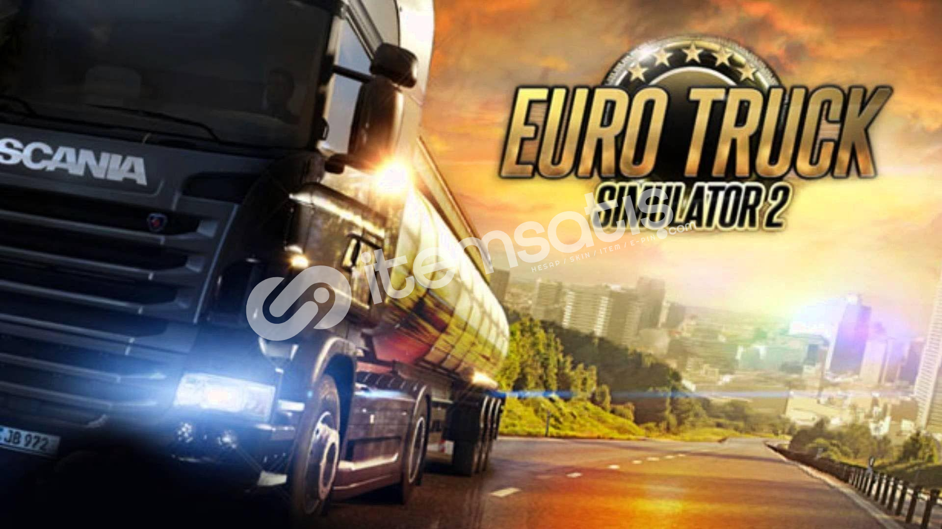 Euro Truck Simulator 2 + GARANTİ + GEFORCE NOW DESTEKL İtemsatış