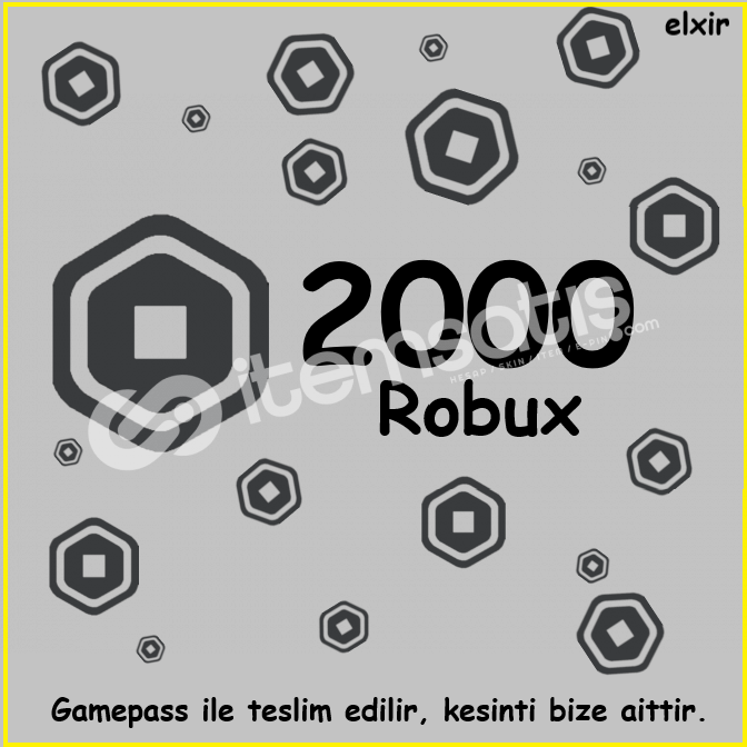 Roblox 200 Robux gift card | İtemsatış