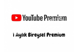 1 Aylık YouTube Premium Bireysel Hesap - Kişiye Özel